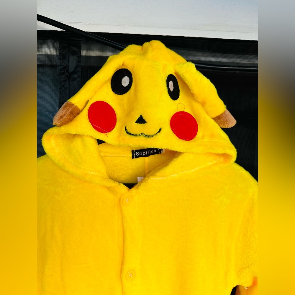 Pikachu Kids Costume - Picture 2 of 3